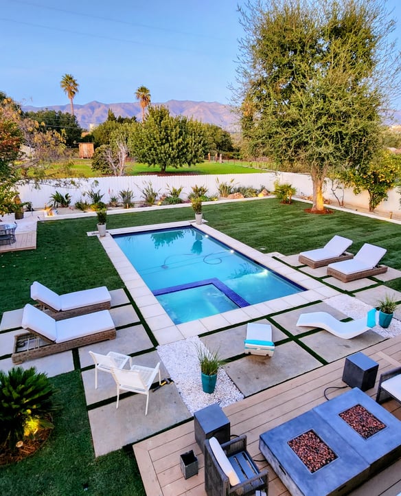 Enjoy the Pink Moment and luxury in Ojai Modern Home